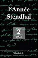 Année Stendhal (L'), no 02